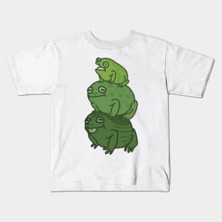 Three Toad Stack Kids T-Shirt